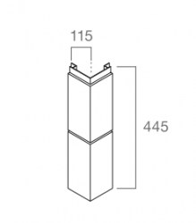 угол наружный Solid cube